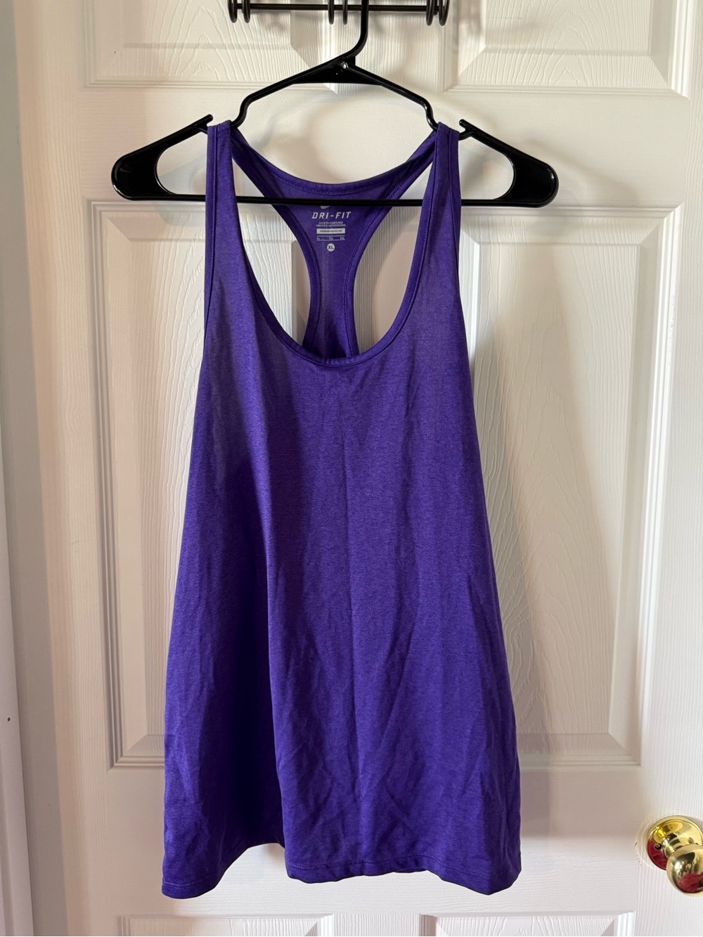 Nike Purple Racerback Athletic Tank Top